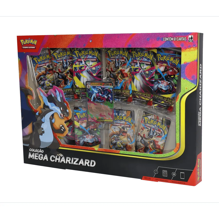 Coleção Mega Charizard X ex