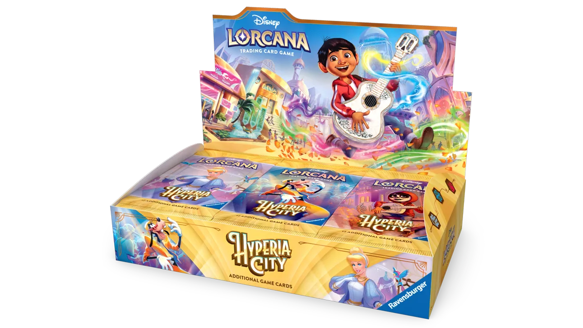 Disney Lorcana: Hyperia City, Caixa de Boosters